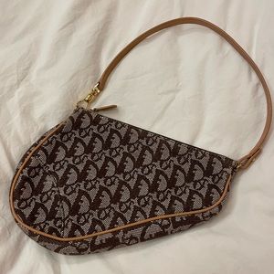Dior Logo Saddle Bag